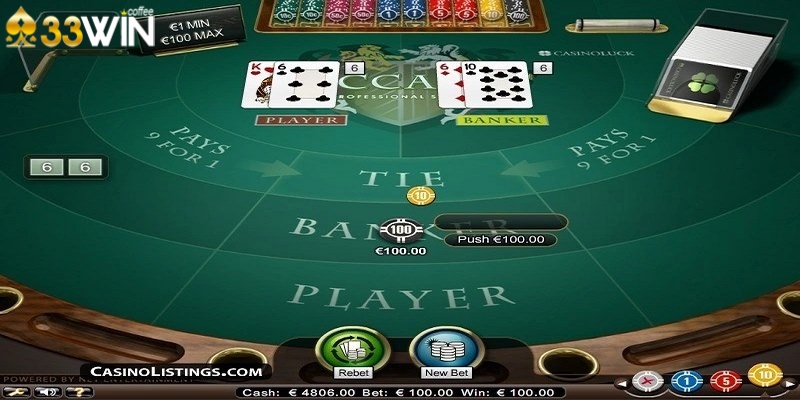 Baccarat là tựa game đánh bài phổ biến và nổi tiếng nhất trong các sòng bạc