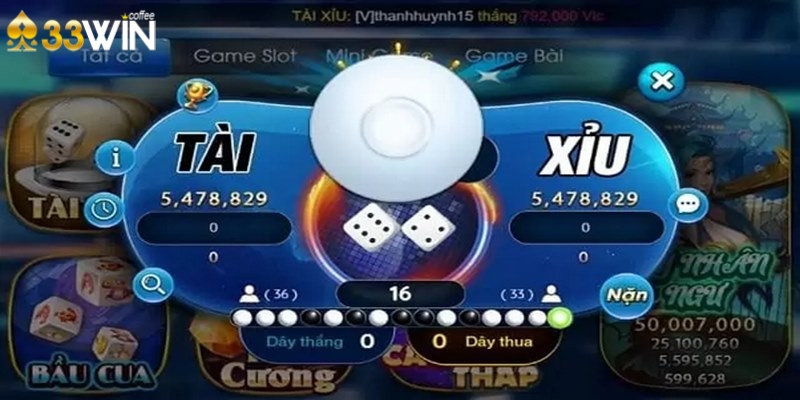 Tài xỉu là tựa game phổ biến và vô cùng thu hút bởi sự độc đáo, hấp dẫn